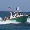 SAFARI DIVER
South Florida Diving Headquarters
Length:  34 ft.
Width:  9 ft.
Cruise Speed: 16 Knots
Hull:  Mono
Power: Single diesel 330 hp
Capacity: 12 divers or 21 passengers
Safety: First Aide, O2 & A.E.D.